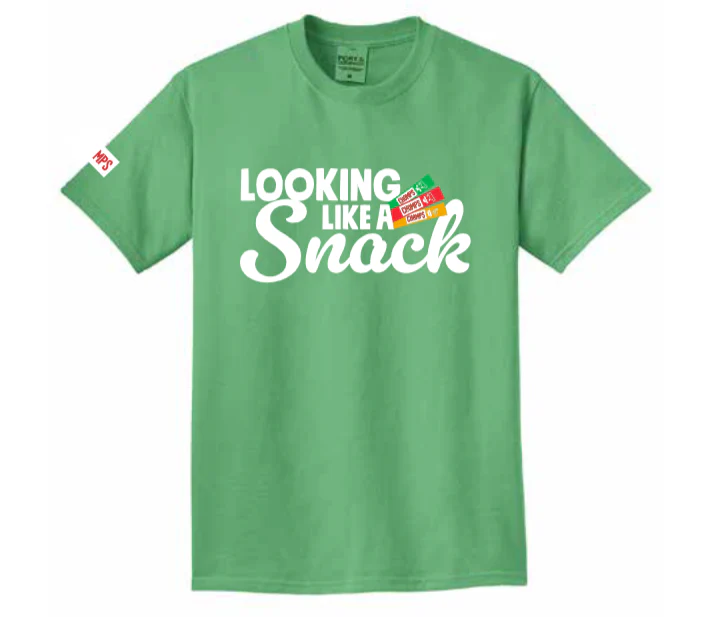 Chomps Green T‑Shirt - Lookin' like a Snack
