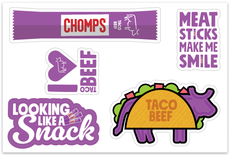 Chomps Stickers - Image 9