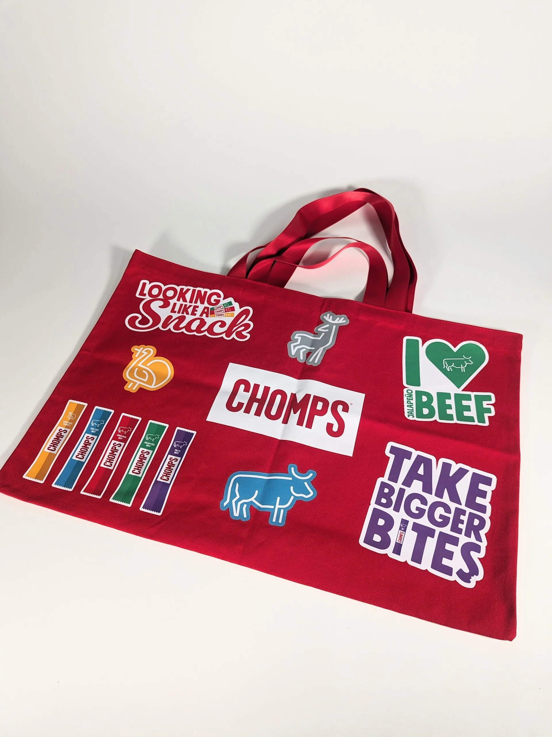 Large Chomps Tote Red
