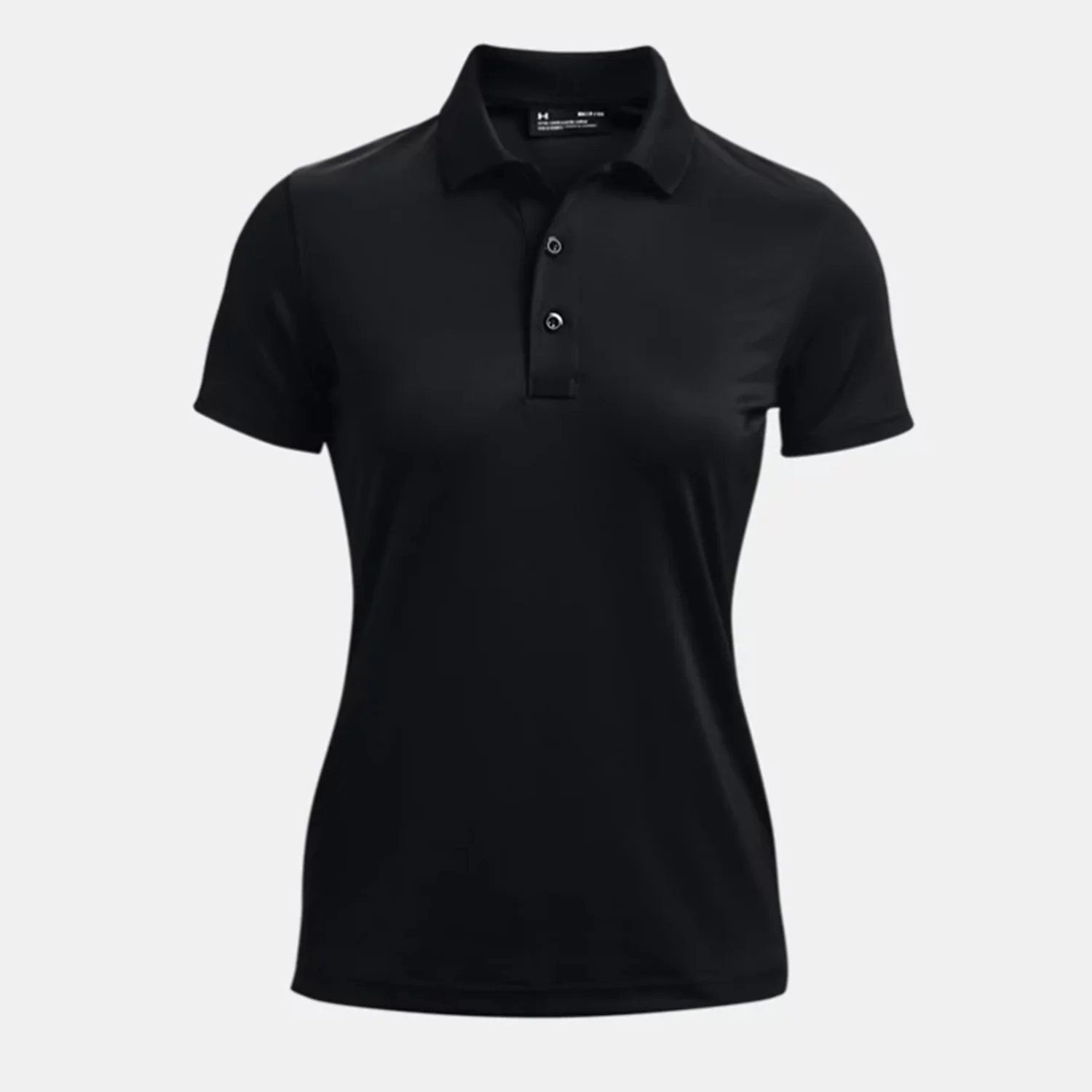 Women's Black Under Armour Polo